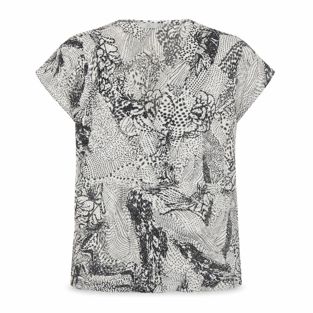 Marks & Spencer Women’s Black Floral Viscose Blouse UK 12
