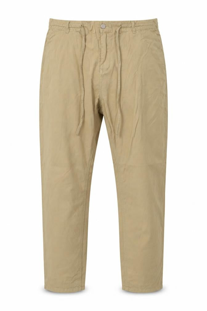 JD Williams Womens Beige Chino Trousers Size 18 Elastic Waist