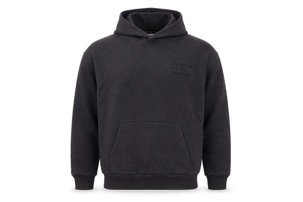 New Balance Mens Black Pullover Hoodie Size M Long Sleeve Graphic