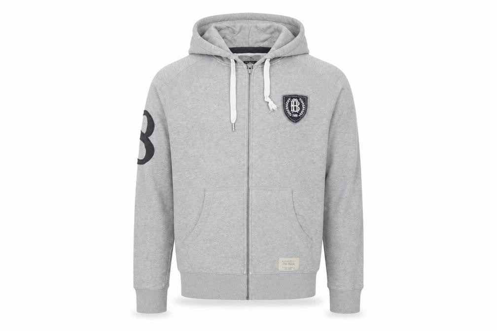 Marks & Spencer Mens Grey Medium Hooded Zip Jacket