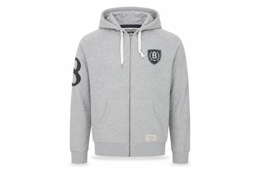 Marks & Spencer Mens Grey Medium Hooded Zip Jacket