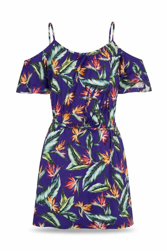 Figleaves Women’s Multicoloured Floral Skater Dress S Summer Casual