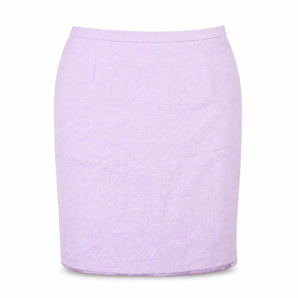 Eastex Womens Purple Size 22 Pencil Skirt Lined Viscose Cotton