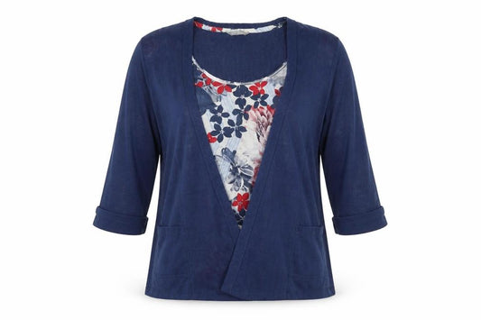 Marks and Spencer Women’s Blue Size 10 Cotton Tunic Blouse