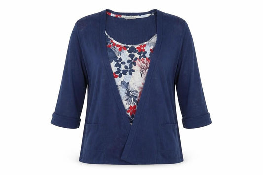 Marks & Spencer Women’s Blue Size 10 Cotton Tunic Blouse
