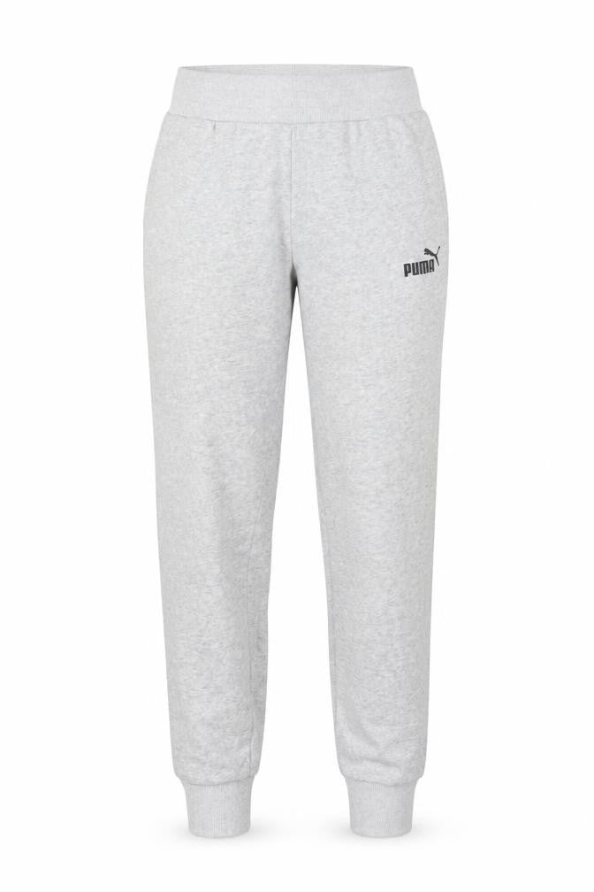 Puma Womens Grey Jogger Sweatpants Size 8 Cotton Blend