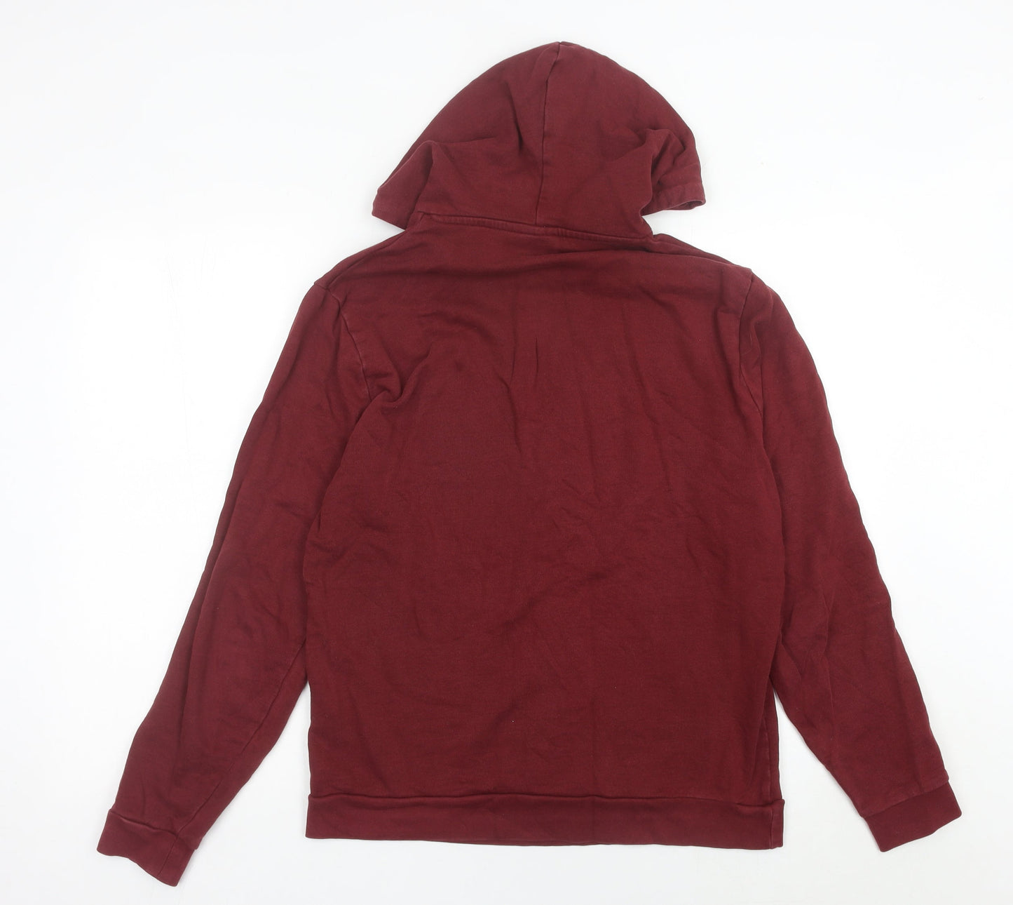 ASOS Men’s Red Pullover Hoodie Small Regular Fit Long Sleeve