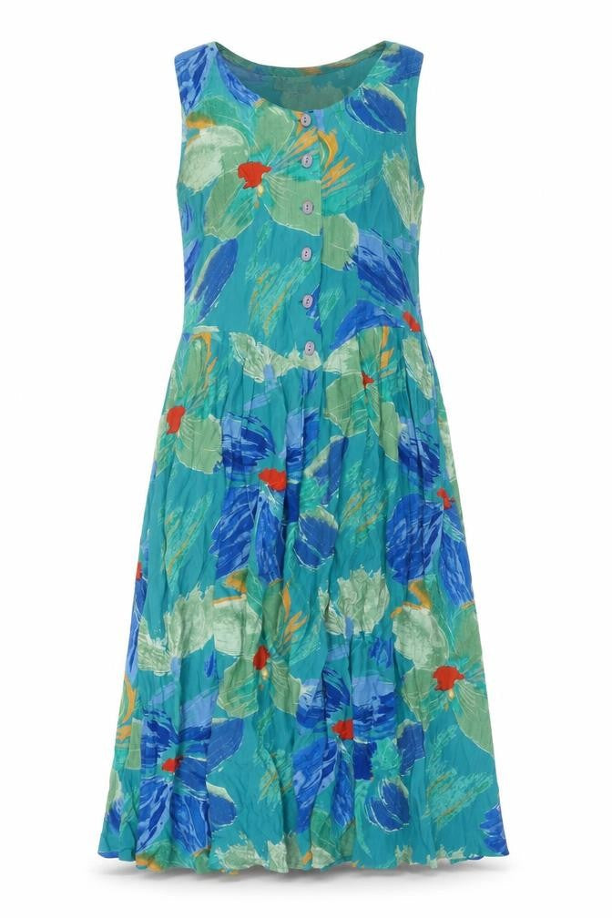 Evelin Brandt Berlin Women’s Multicoloured Floral Midi A-Line Dress M
