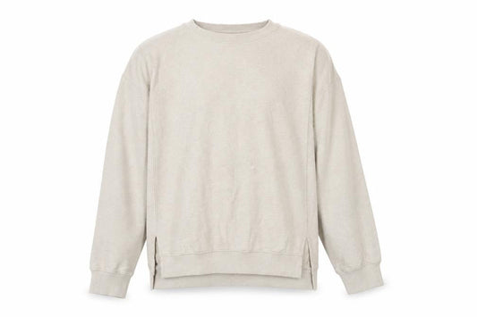 River Island Men’s Beige Relaxed Fit Crew Neck Sweatshirt Size M
