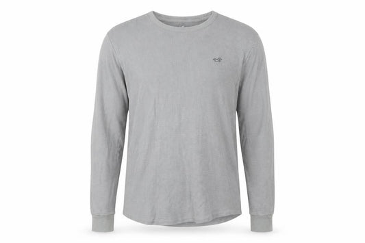Hollister Men’s Grey Cotton Pullover Sweatshirt L Long Sleeve