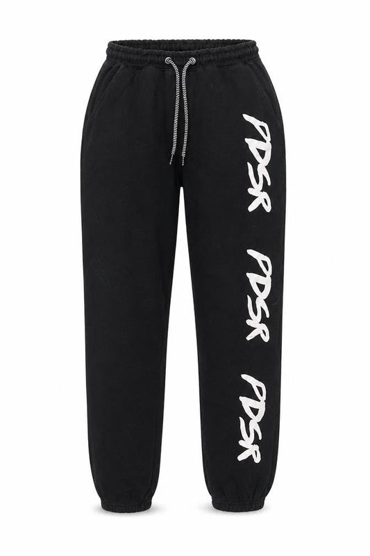 Public Desire Womens Black Jogger Trousers Size 8 Elastic Waist