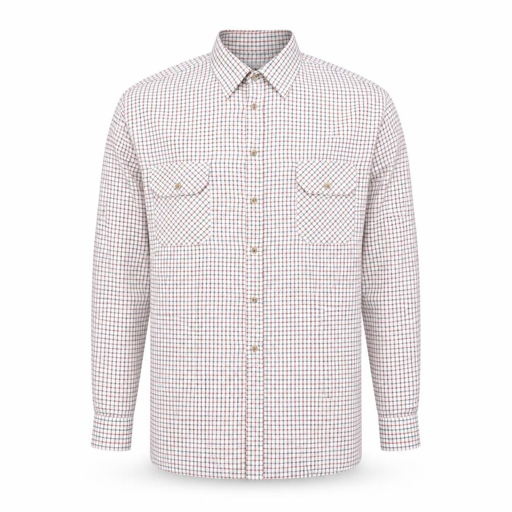 Taylor & Butler Men's Multicoloured Check Long Sleeve Shirt L