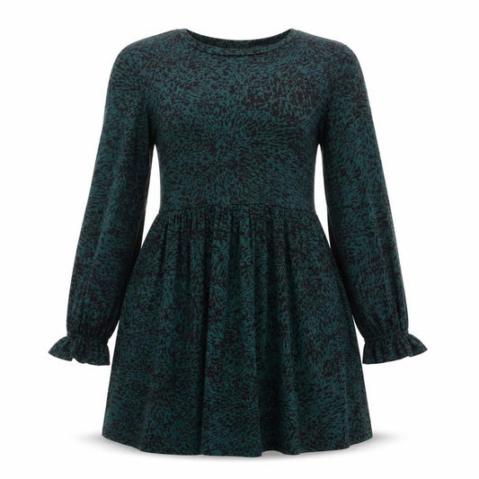 New Look Women’s Green Animal Print Skater Dress Size 12