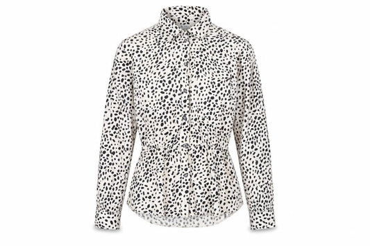 Marks and Spencer Women’s White Animal Print Blouse UK 10