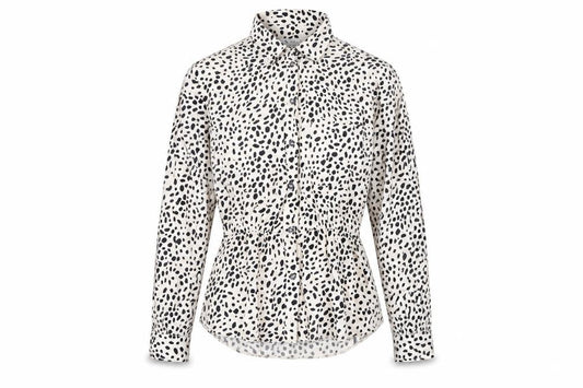 Marks & Spencer Women’s White Animal Print Blouse UK 10