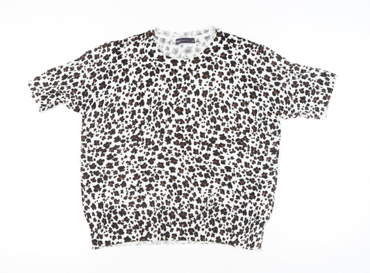 Marks and Spencer Women’s Leopard Print T-Shirt Size 16