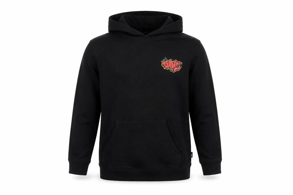 Vans Boys Black Pullover Hoodie Medium Classic Fit Skate Logo