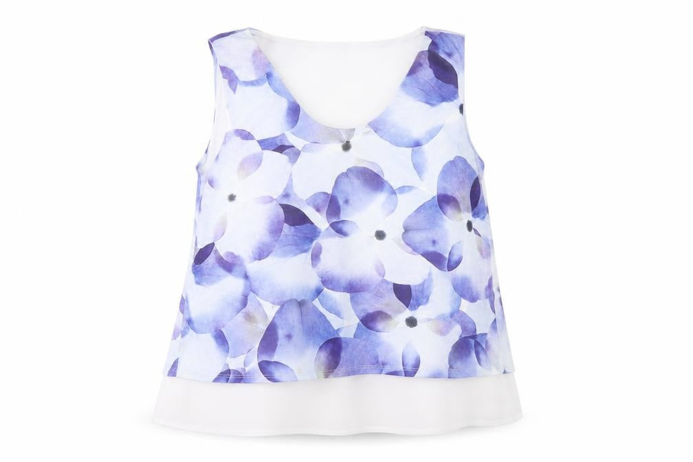 Phase Eight Womens Multicoloured Floral Sleeveless Blouse Size 14