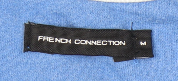French Connection Men’s Blue Full Zip Sweatshirt Jacket M