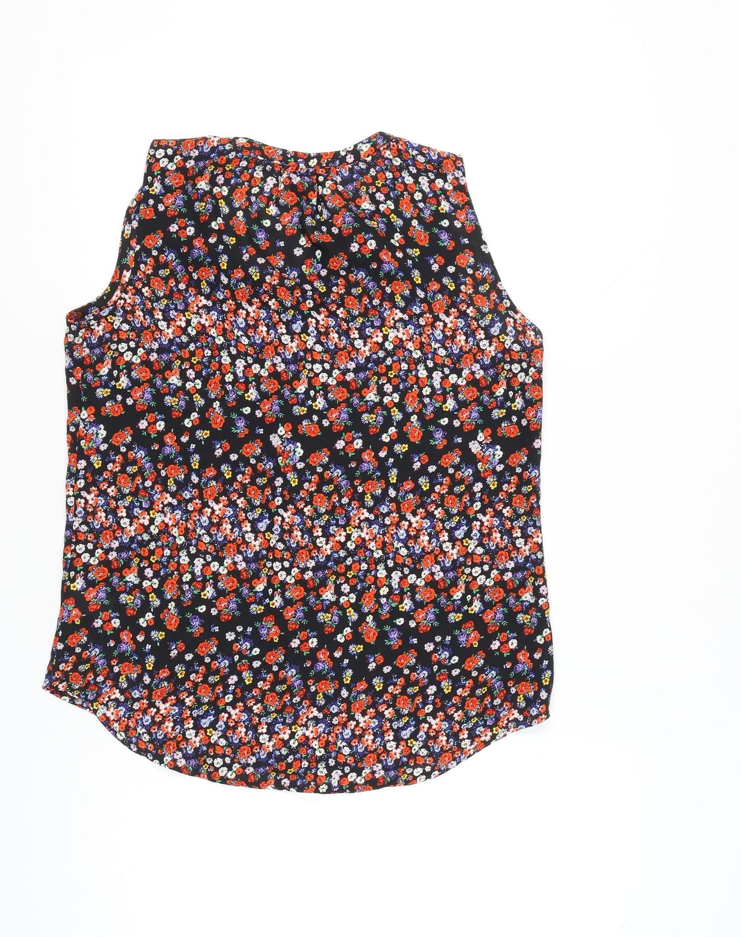 Rachel Zoe Women Multicoloured Sleeveless Floral Blouse Size S