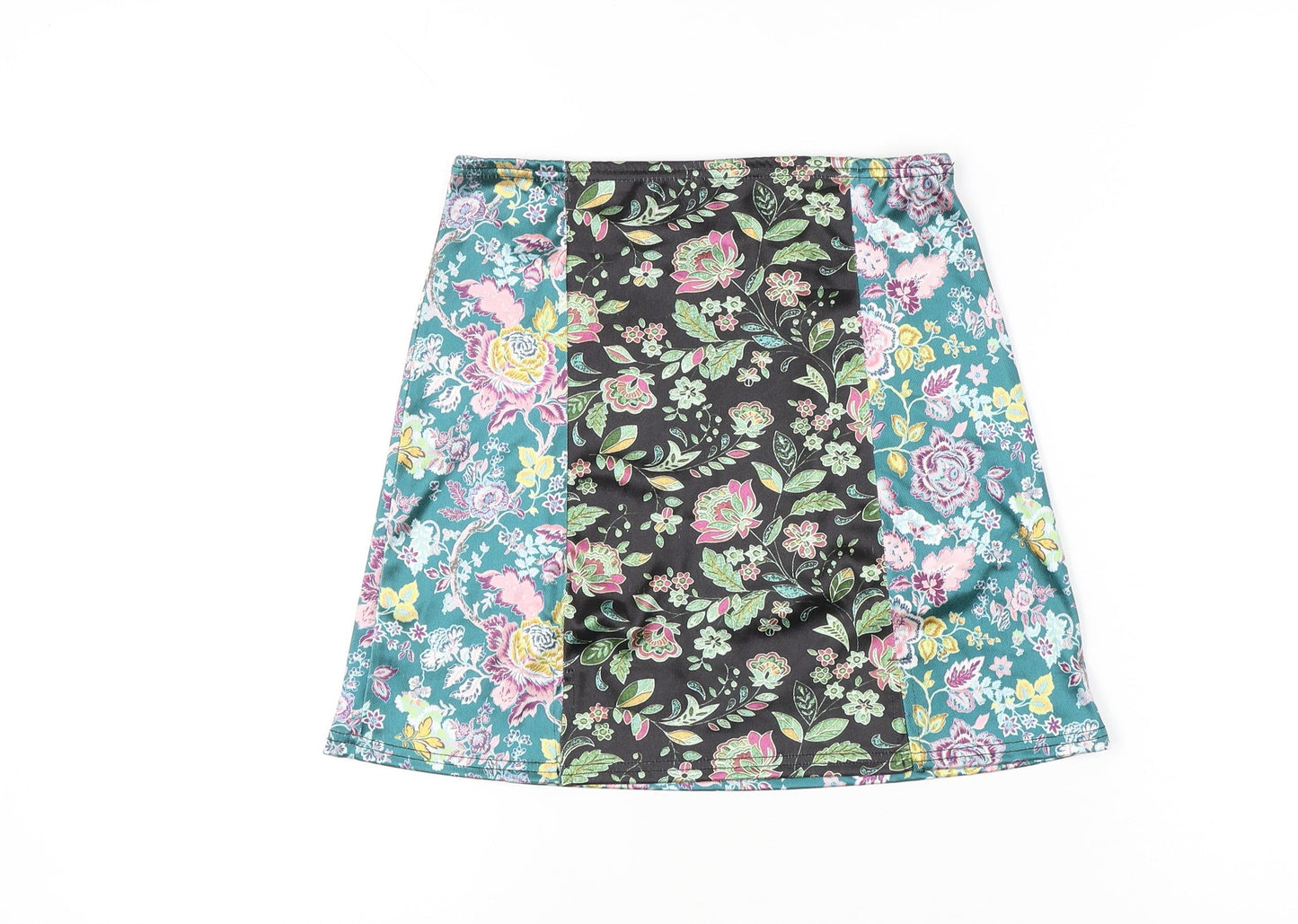 Urban Outfitters Women’s Multicoloured Floral A-Line Skirt Size S