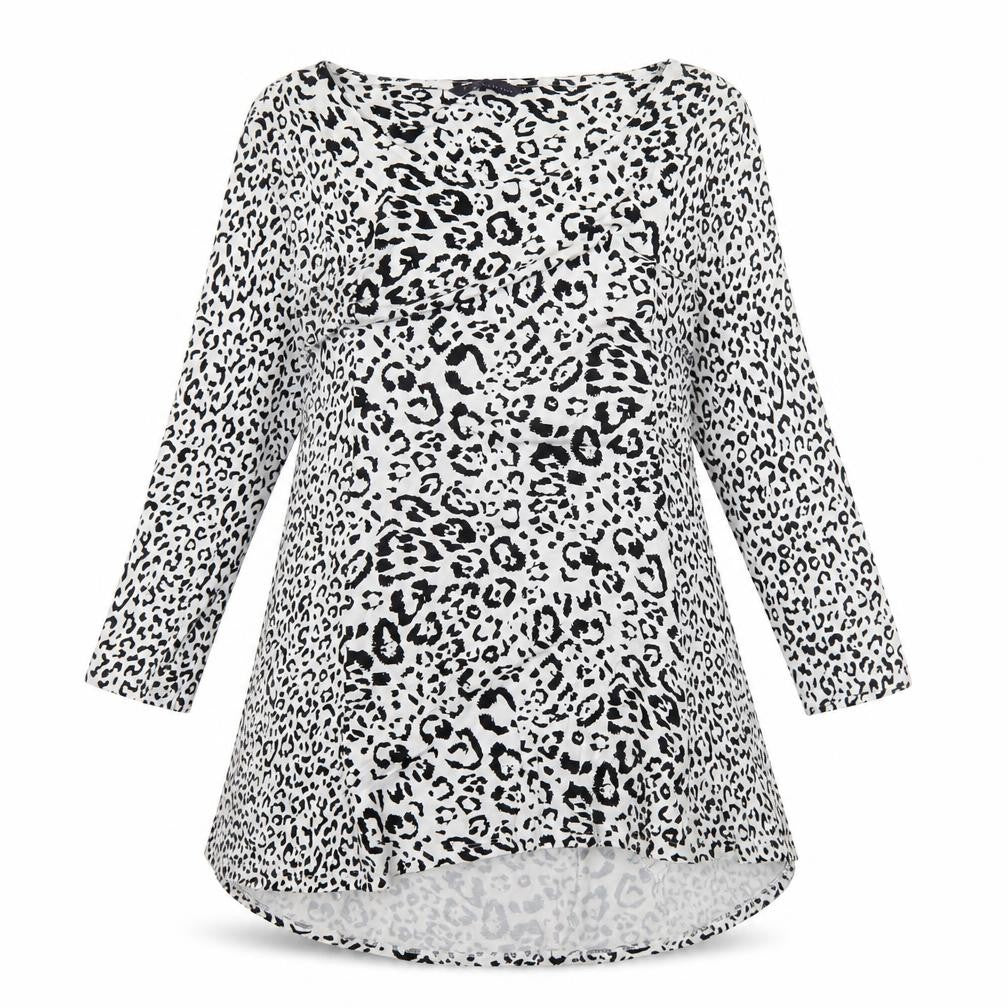 Marks & Spencer Women’s Leopard Print Knee Length Shift Dress UK 10