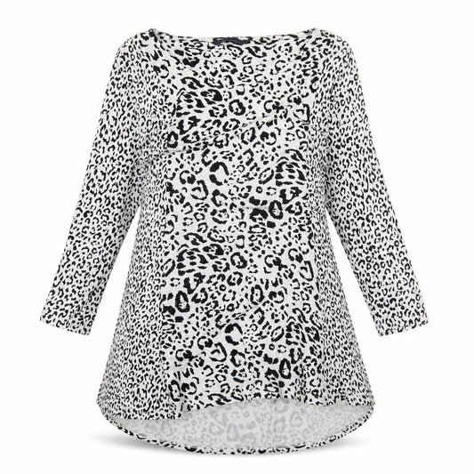 Marks & Spencer Women’s Leopard Print Knee Length Shift Dress UK 10