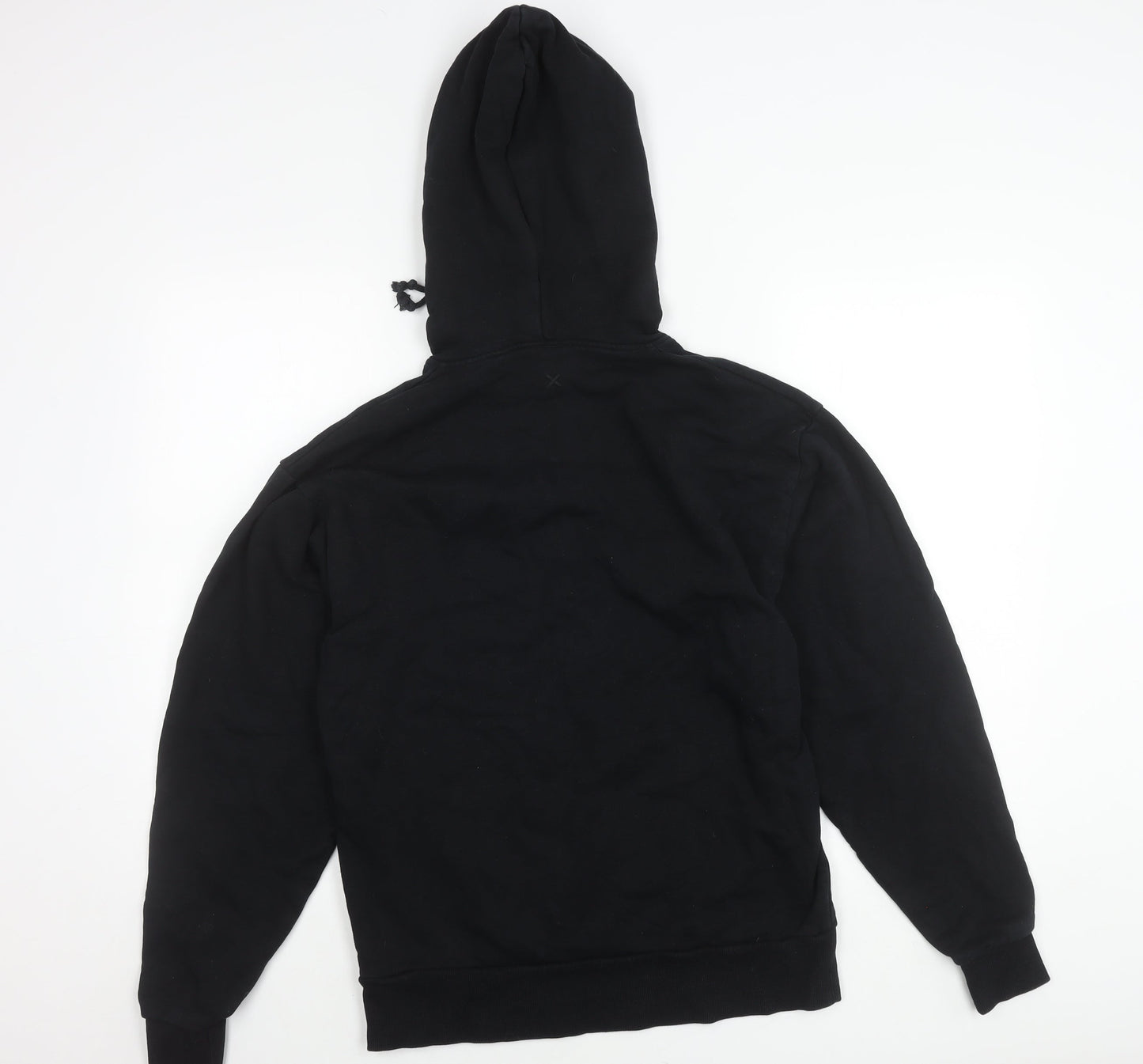 Collusion Men’s Black Pullover Hoodie Size S Cotton Long Sleeve