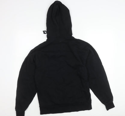 Collusion Men’s Black Pullover Hoodie Size S Cotton Long Sleeve