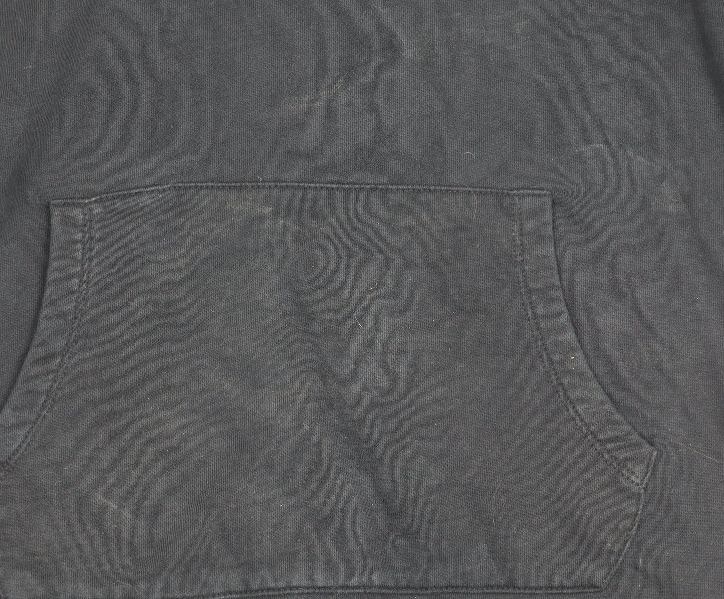 Collusion Men’s Black Pullover Hoodie Size S Cotton Long Sleeve