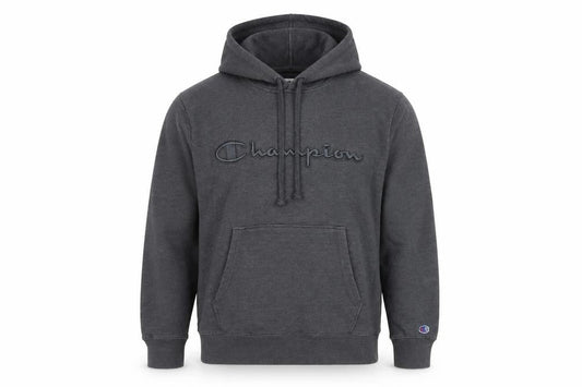 Champion Men’s Grey Pullover Hoodie Small Regular Fit Logo Sportswear