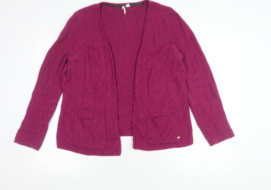 Sugarhill Boutique Women’s Purple Cardigan UK 12 Knit Long Sleeve