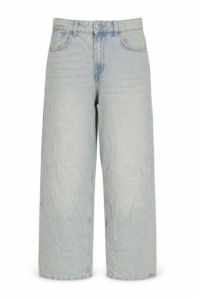 H&M Women’s Blue Straight Leg Jeans Size 8 Cotton Denim