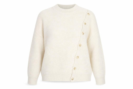 Mango Women’s Beige Mock Neck Button Cardigan Jumper Size 12