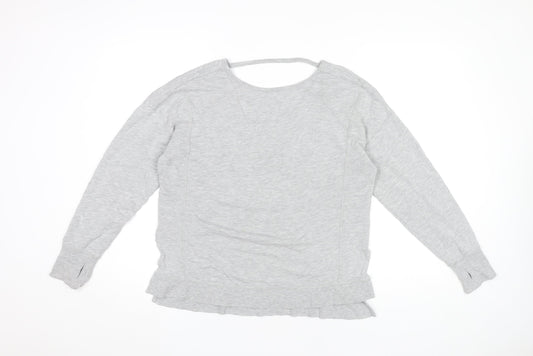 Sweaty Betty Women’s Grey XS Pullover Sweatshirt Cotton Modal Blend