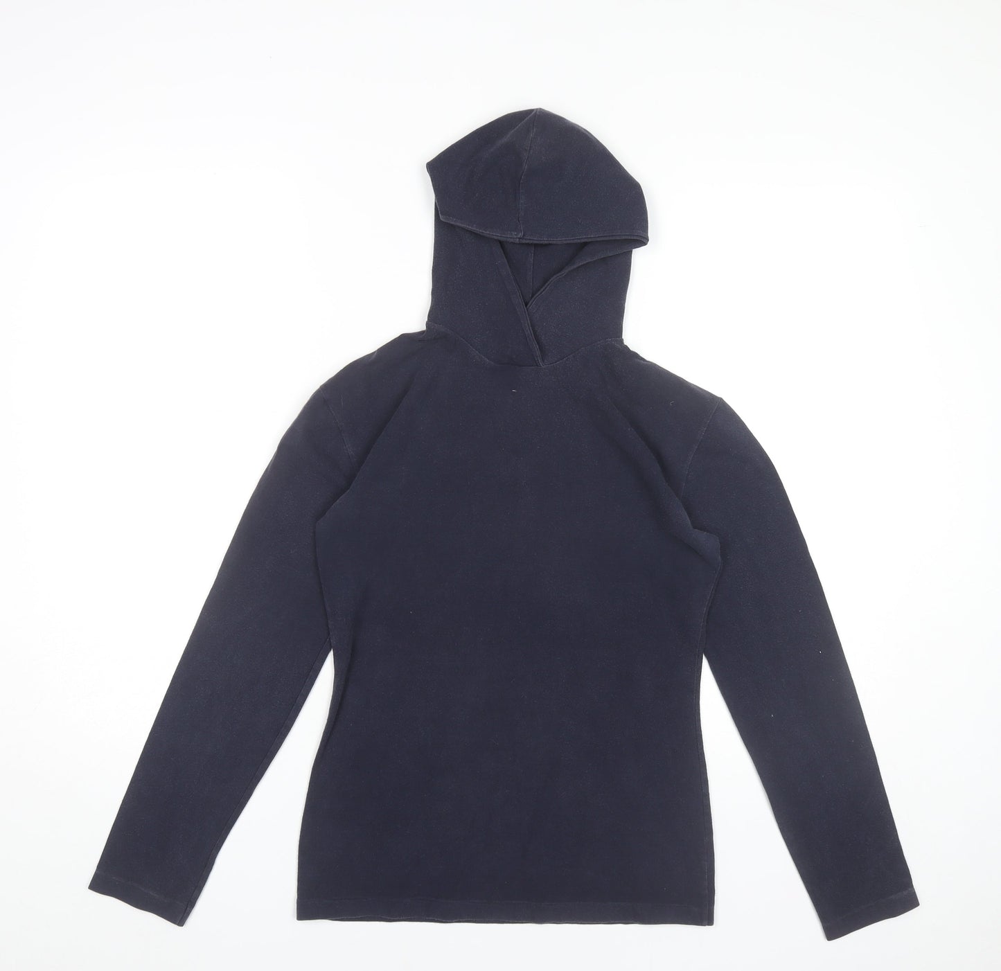 Joseph Women’s Blue Pullover Hoodie Size M Cotton Long Sleeve