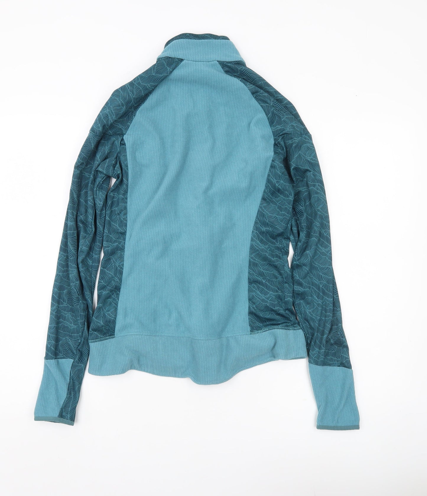 Quechua Womens Blue Lightweight Full Zip Jacket Size S