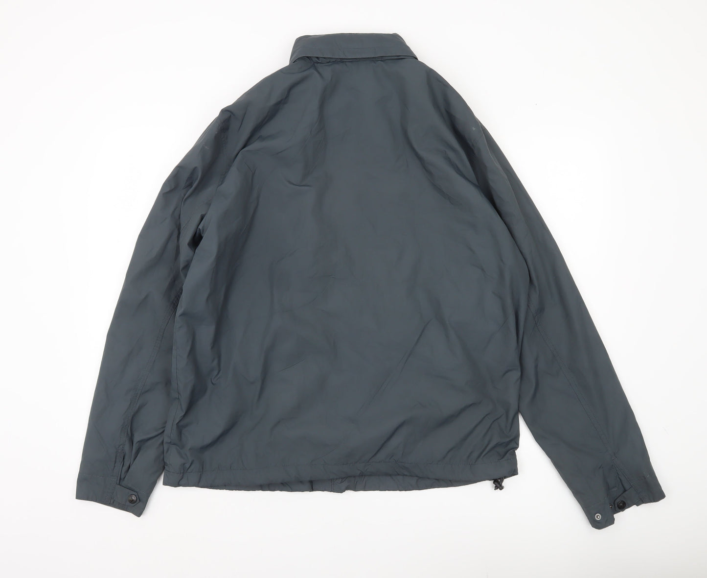 Marks and Spencer Men’s Blue Basic Jacket L Regular Fit Full Zip
