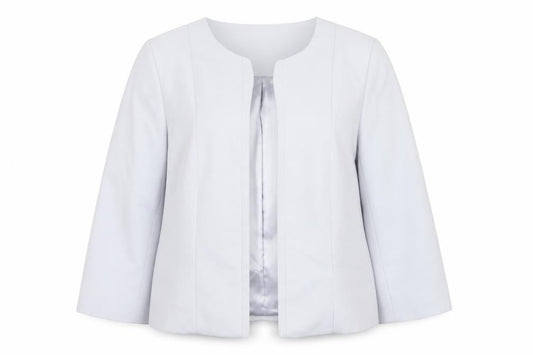 M&Co Women’s Grey Blazer Jacket Size 12 Regular Lined Workwear