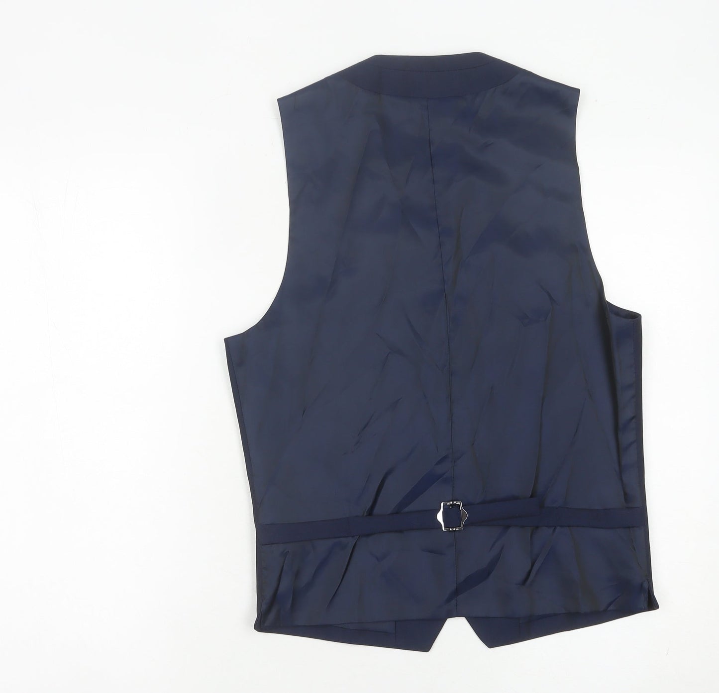 Topman Men’s Blue Suit Waistcoat Size 38 Chest Classic Formal