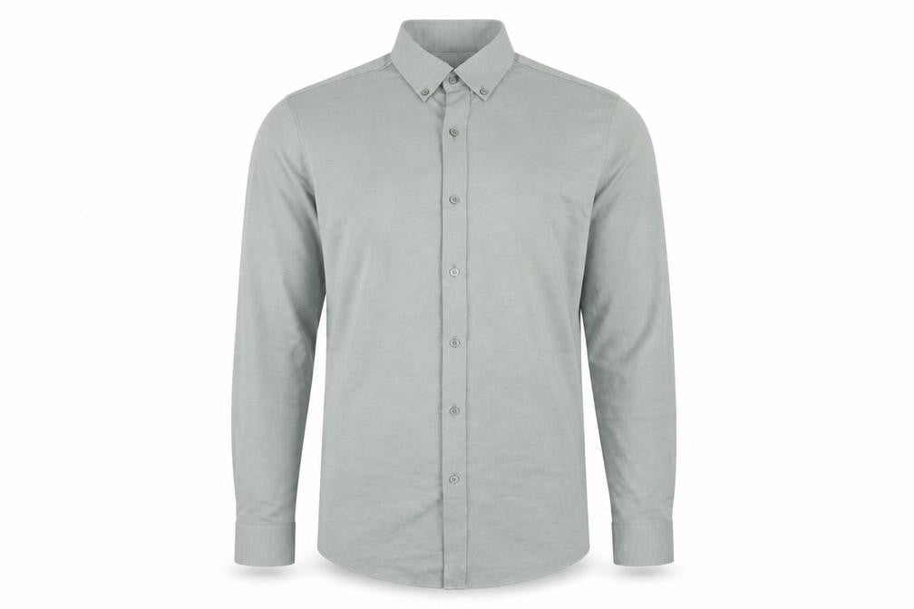 Marks & Spencer Autograph Men's Grey Dress Shirt S Long Sleeve