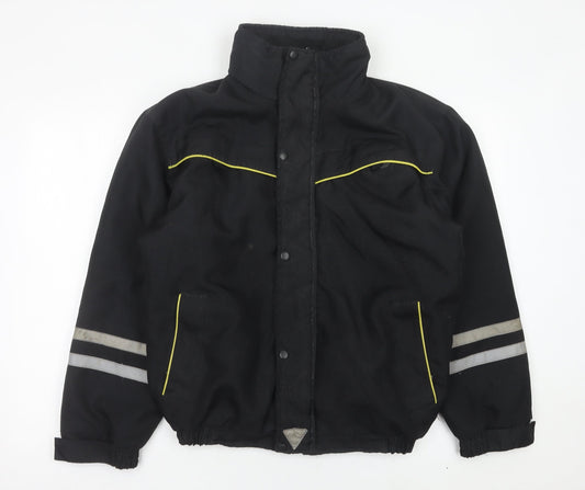 Forewear Men’s Black Medium 39-41" Reflective Workwear Jacket
