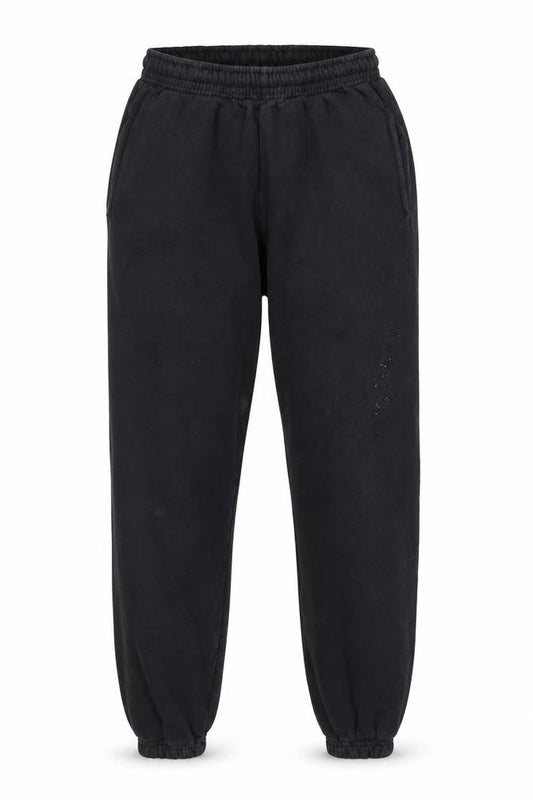 Fruit of the Loom Womens Black XS Jogger Fleece Sweatpants