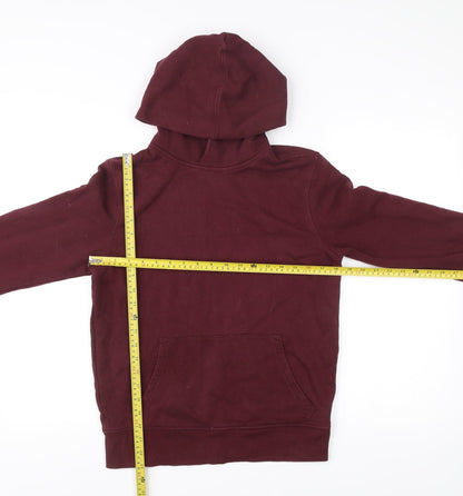 Gap Men’s Red Pullover Hoodie XS Cotton Blend Fleece