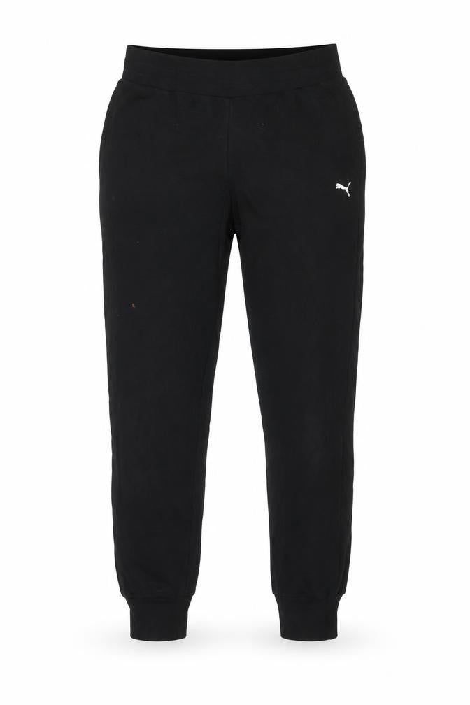 Puma Men's Black Jogger Sweatpants Size S Regular Fit Tapered