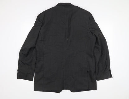 Greenwoods Classic Men's Grey 42R Regular Fit Blazer Jacket