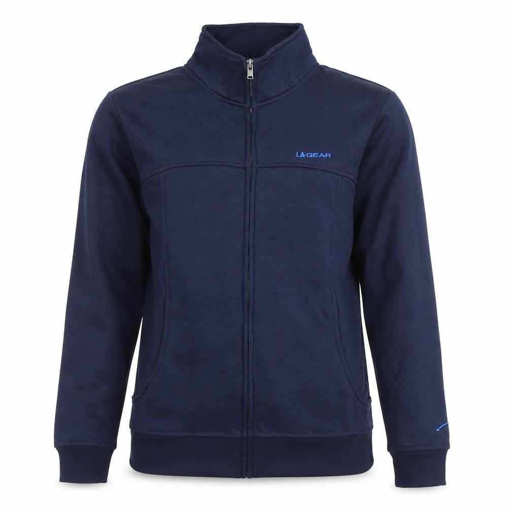 LA Gear Womens Blue Full Zip Sweatshirt Size 10 Regular Fit
