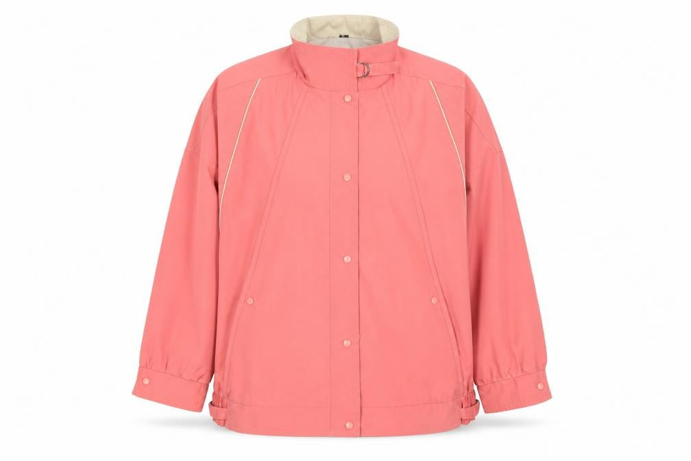 Fenwick Womens Pink Size 18 Casual Mid-Length Jacket