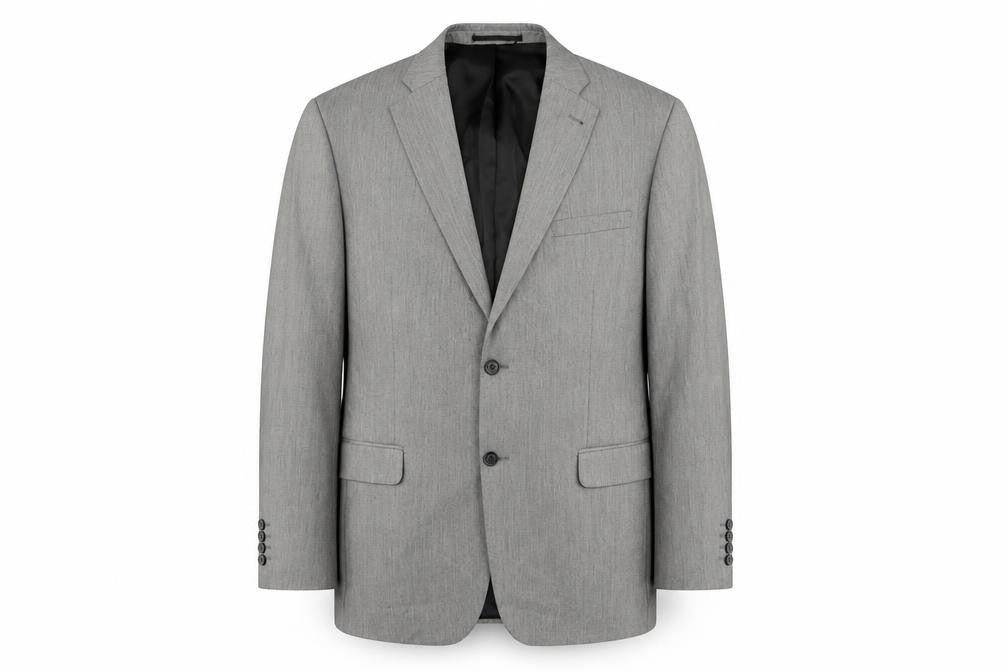 Greenwoods Mens Grey 44 Blazer Jacket Regular Fit Formal