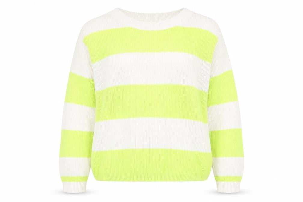 H&M Teens Multicoloured Striped Pullover Jumper Size 14 Acrylic Knit